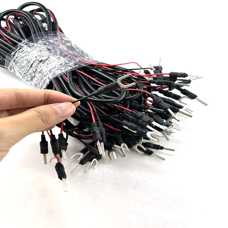 Manufacturer Customized Automotive Power Fuel Inject Wiring harness U ring connector Cable Assembly