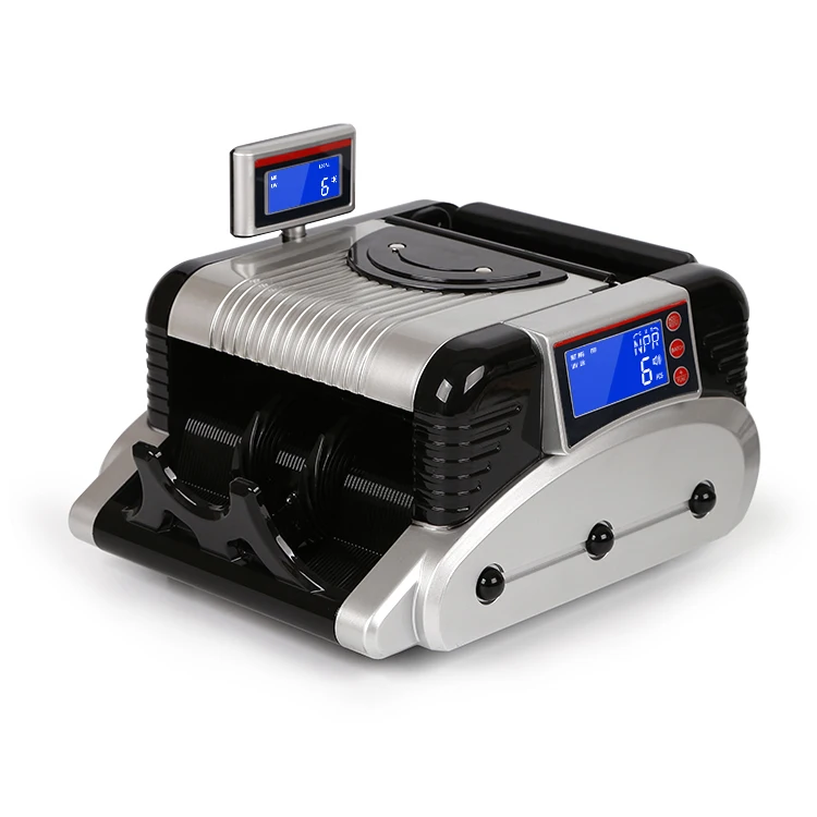 
The most advance money counting equipment LCD Display bill counter Machine for cashier fake money detected 