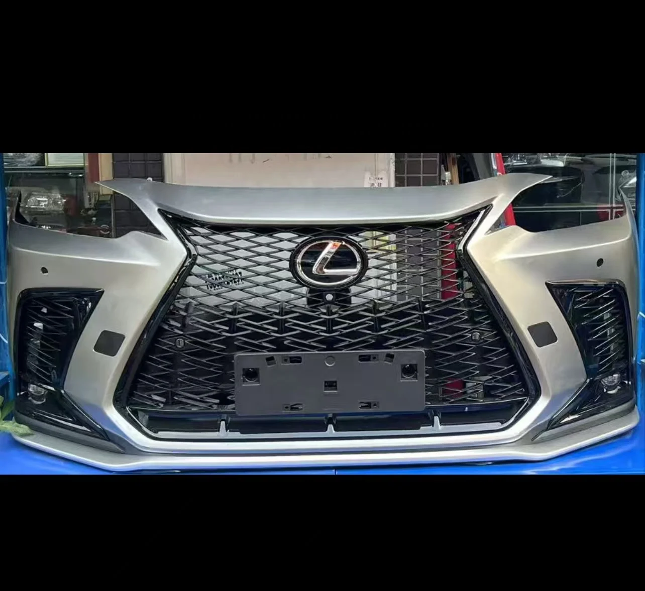Адаптированный для LEXUS2022-2024 NX200 NX350 спортивный передний бампер NX300H, запасные автомобильные аксессуары NX200T капот
