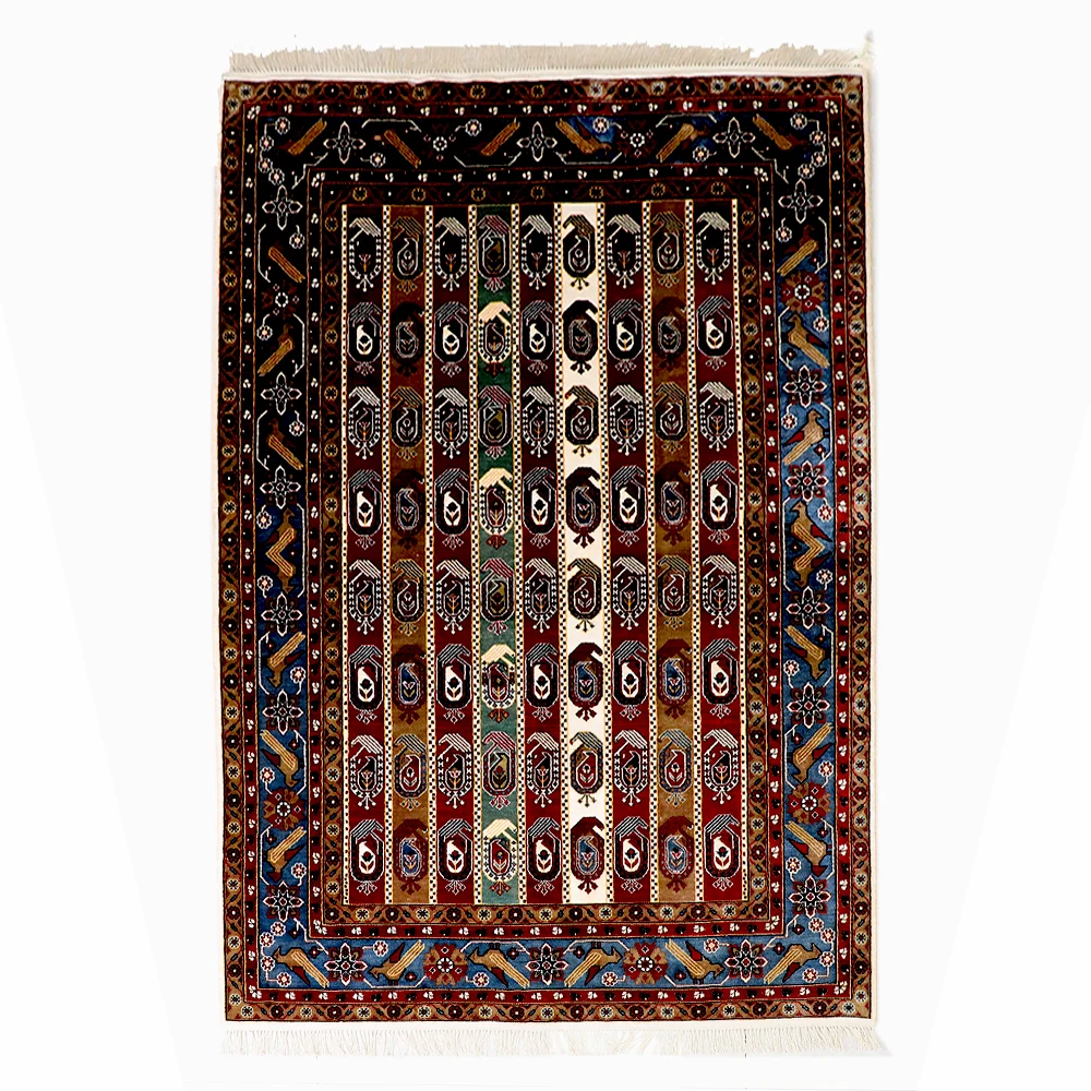 YUXIANG 4*6ft Handknotted Oriental Rug Designs Luxury Handmade China Carpet 100% Silk Rug Online