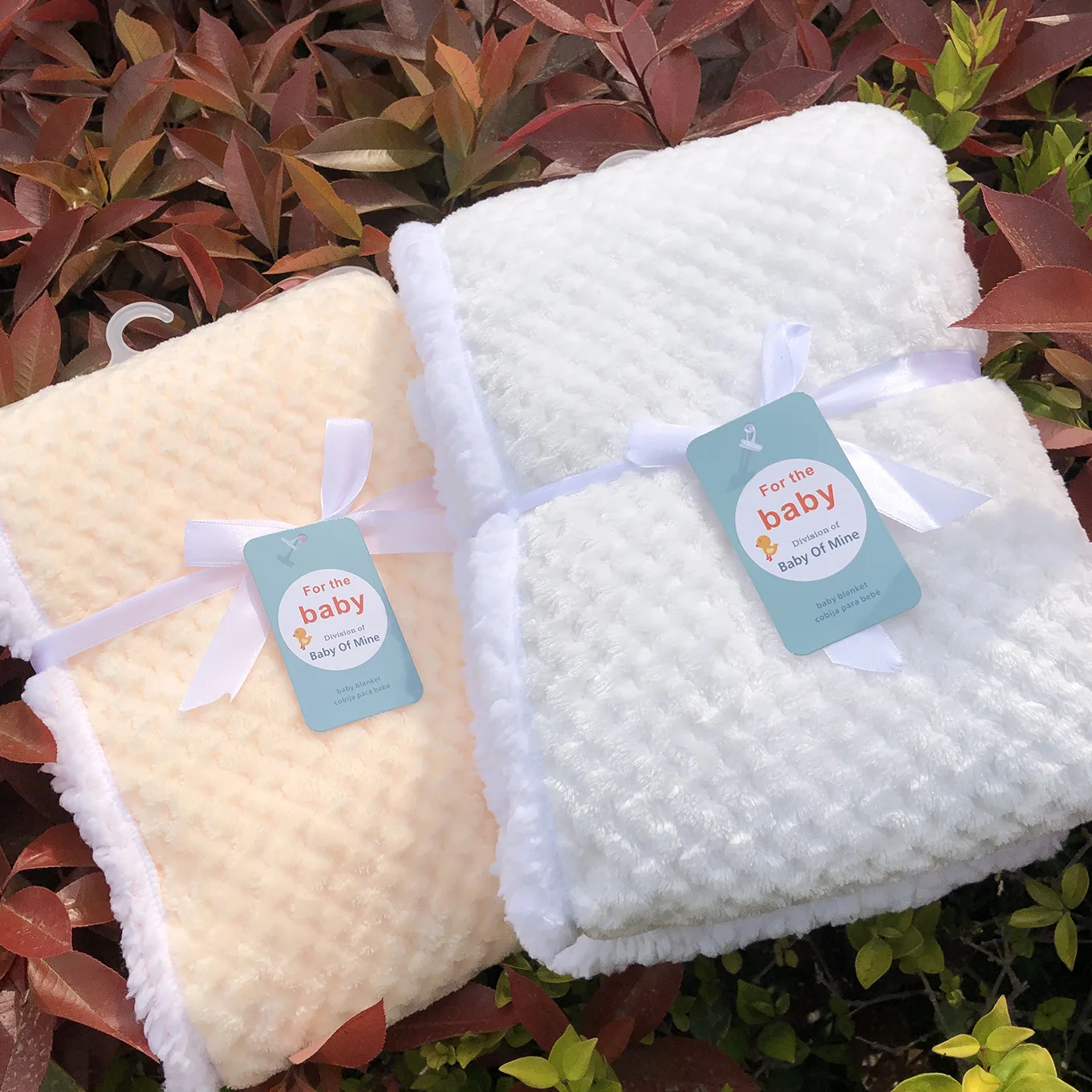 Newborn Autumn and Winter Thick Warm Swaddle baby swaddle blanket soft newborn blanket 2 layer coral fleece blankets  for baby