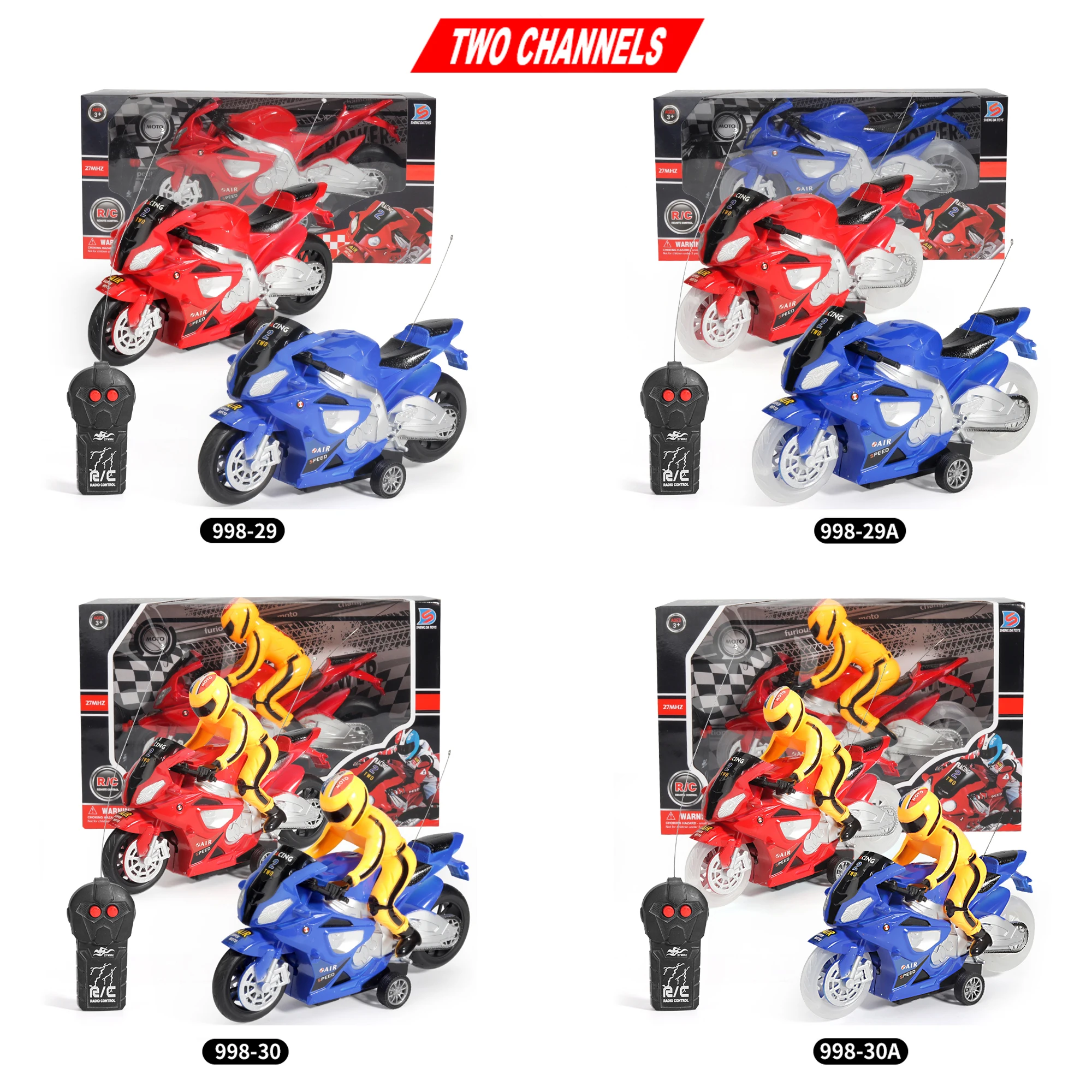 2024 New Product Remote Control Motorcycles Toys Motorcycle Remote Control RC Racing Motorcycles Toy for Kids