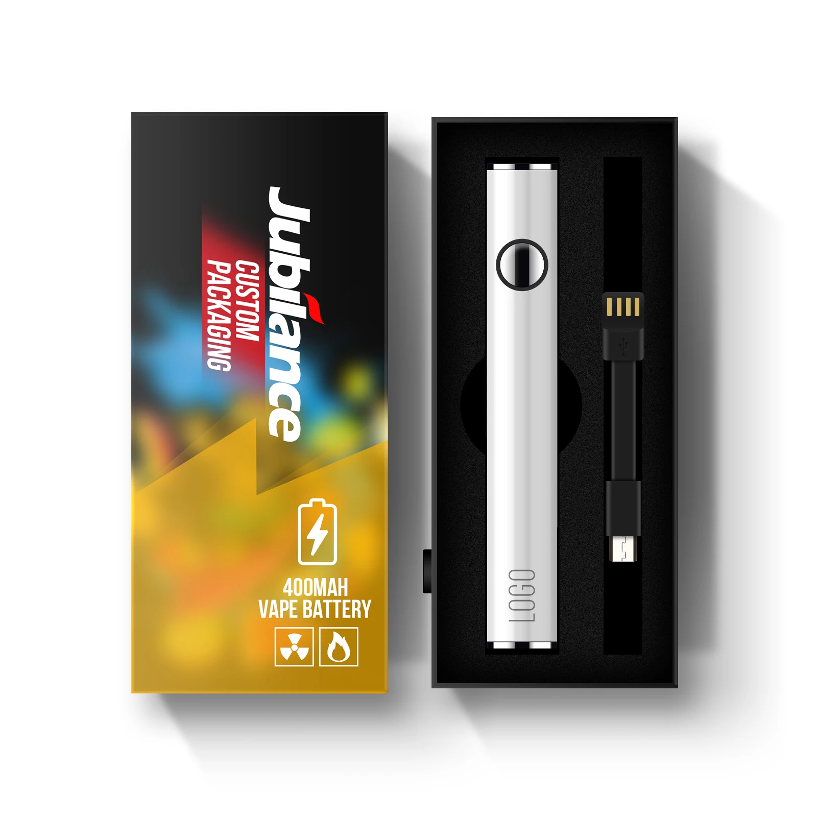  Xjbliss Канада Самый Популярный Пользовательский логотип 510 нить vape ручка Высокое качество 400 мАч CBD Vape