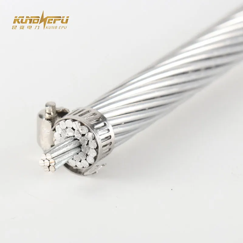 Kunb factory customized aluminum stranded wire with steel core high quality OEM/ODM aluminum cables stranded core