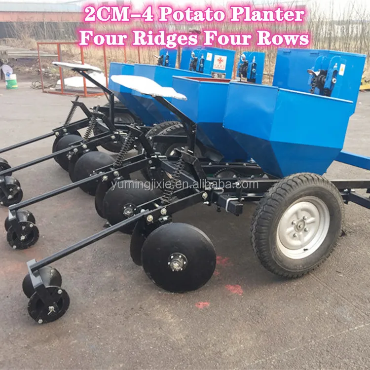 High Performance Farm Seeder Machine 1 Rows 2 Rows Potato Planter For Tractor