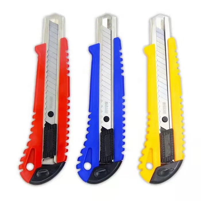 Utility Knife with Sk-5 Stainless Steel Blade for Camping and Paper Cutting Customizable OEM Available