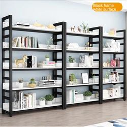 Modern Iron Display Furniture 5-layer Storage Shelf Kitchen Library supermarket Bookshelf shoes display
