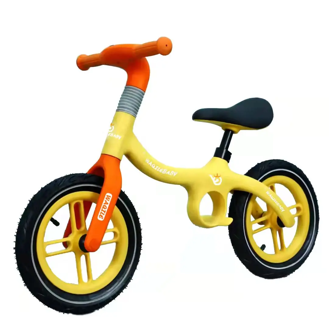 wholesale small walking bicycle Push Kids Balance Bike Bicicleta de Equilibrio Carbon MAG 12 inch running bike for Children