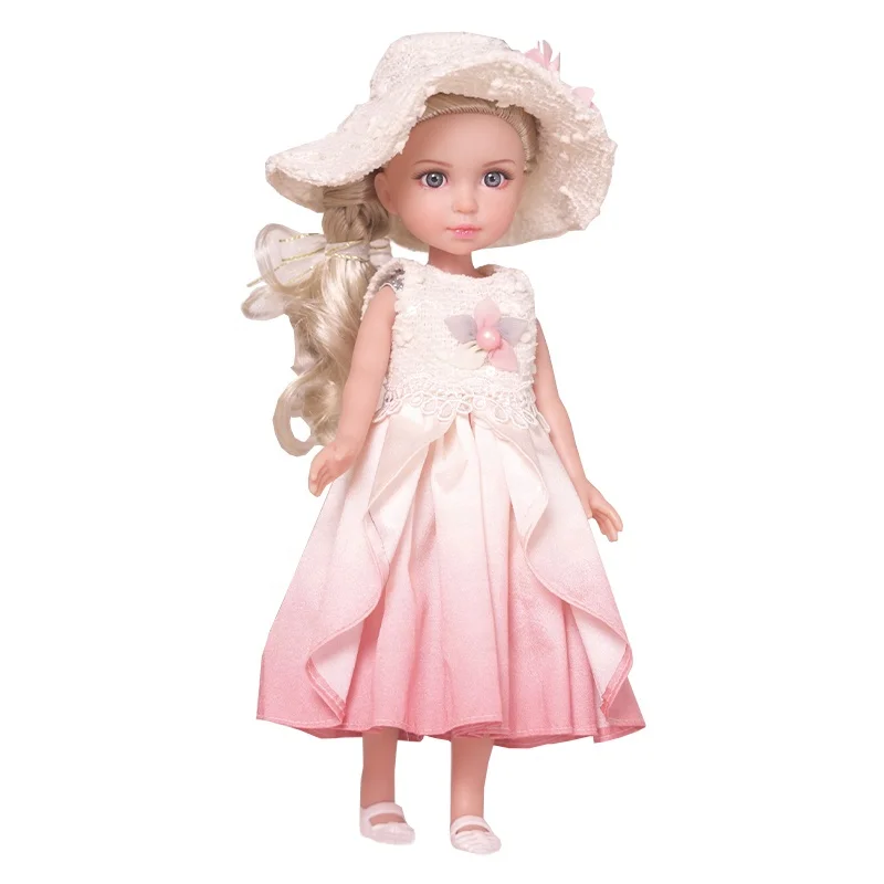 Hot Selling 14 inch Realistic Doll lifelike Silicone Full Body Baby Doll toys for kids baby 14 inch doll vinyl