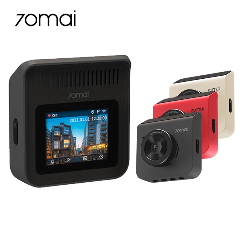 Лидер продаж, видеорегистратор 70mai A400, Автомобильный регистратор с разрешением 1440P, Автомобильный видеорегистратор 145 FOV, управление через приложение, поддержка задней камеры двойного видения