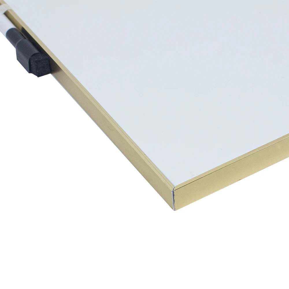 magnetic dry erase writing white board teaching school home office aluminium frame whiteboard