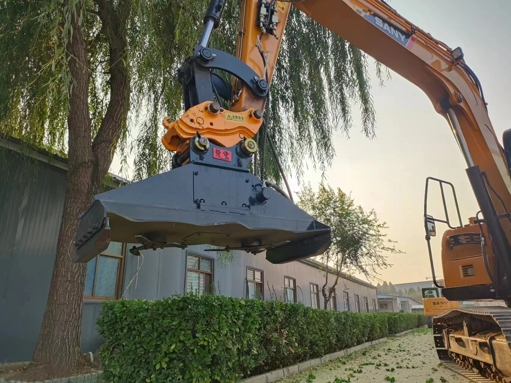 Flail mower for mini excavators attachment mulcher for mid-large tractor mower mini excavator lawn mower