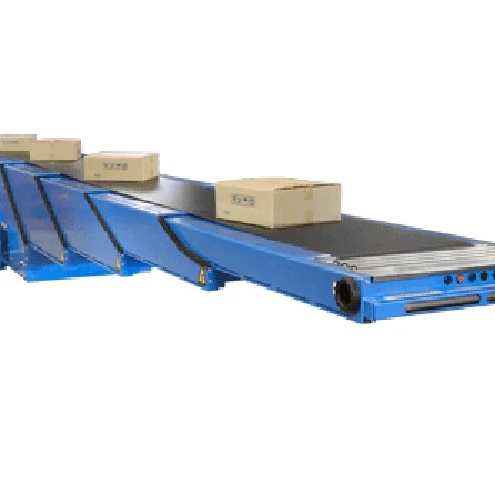 Multi-Stage Telescopic belt Conveyor inclined conveying machine system for loading unloading cargo in factory warehouse