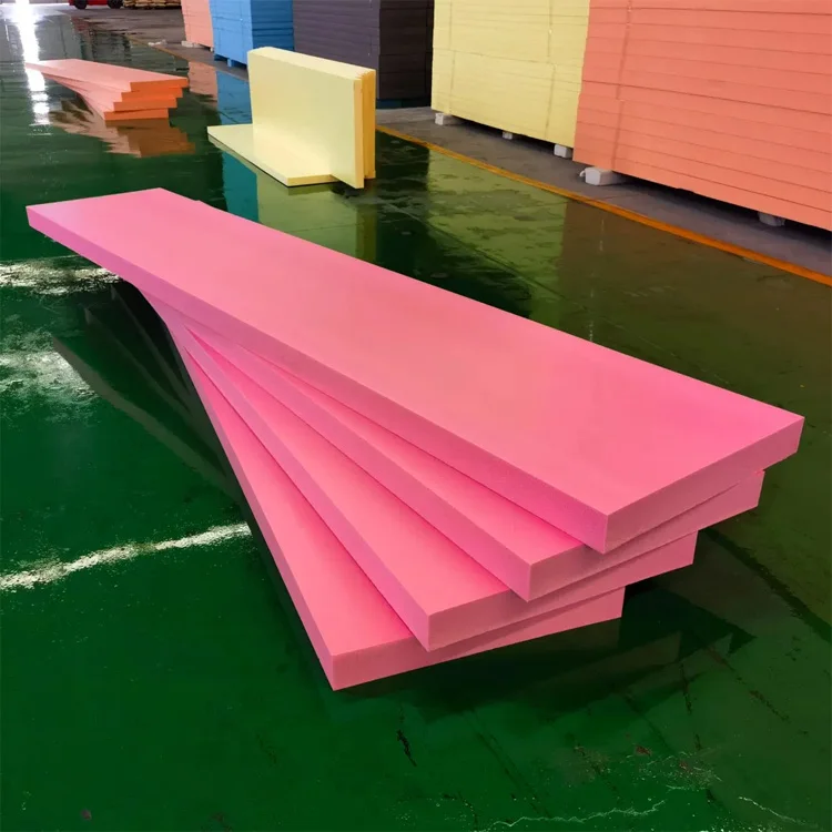Efficient Production Xps Foam Waterproof Backer Board Thermal Insulation Foam Board Xps