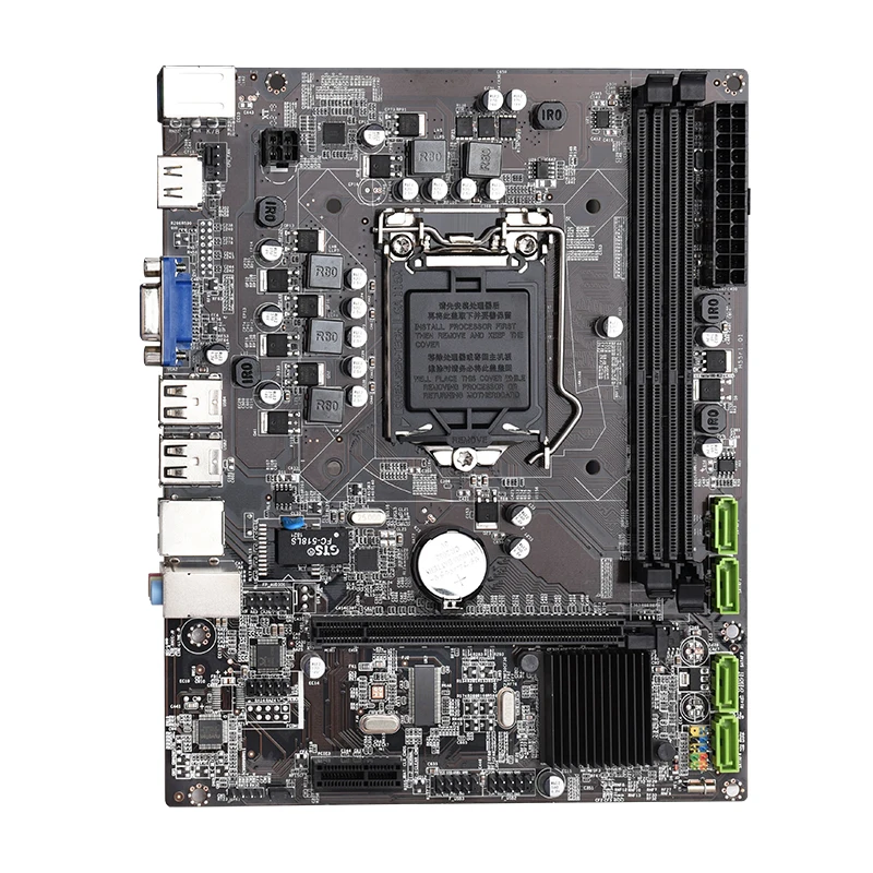 Производитель H55 материнская плата LGA1156 разъем 8 ГБ DDR3 H55 материнская плата