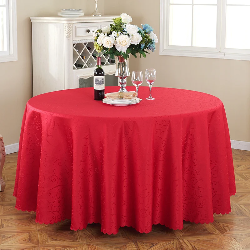 Жаккардовая скатерть из дамасской ткани устойчивая к морщинам маслостойкая тяжелая полиэстера для кухонного обеденного стола