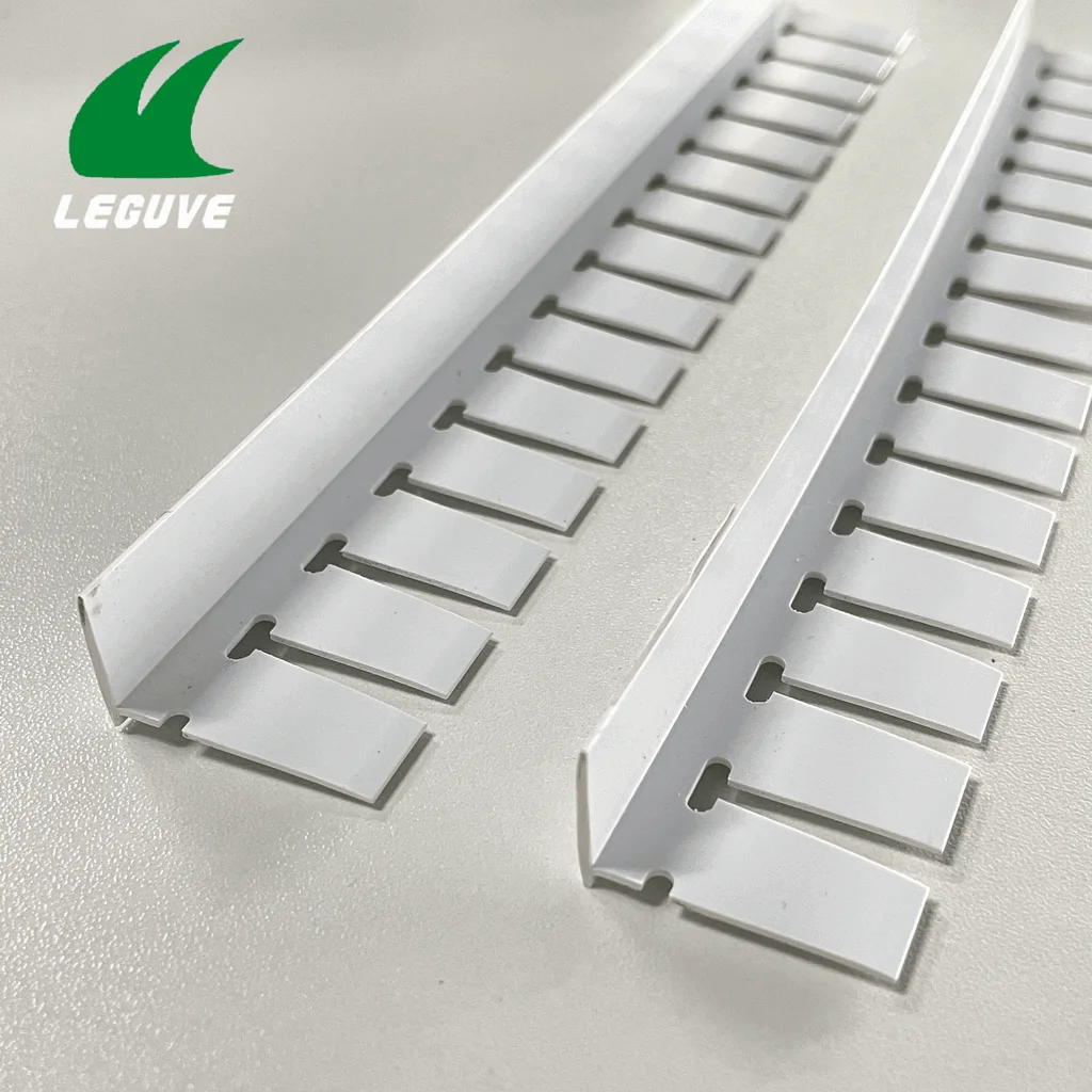 Leguwe Flexible Configurable Bendable PVC Edge Trim for  protect wall corner pvc tile trim