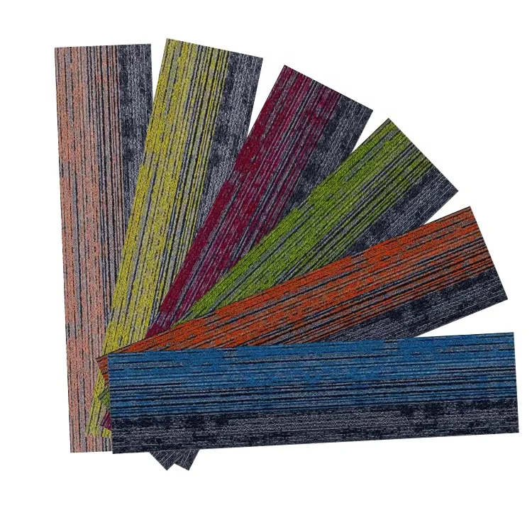 Xnuoao New hot sale fire rated fast shipping black white carpet tiles 25x100