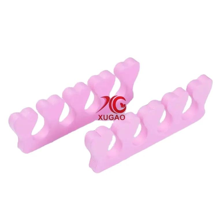 Xugao High Quality EVA Foam Toe Separators Nail Disposable Toe Separator Nail Tools