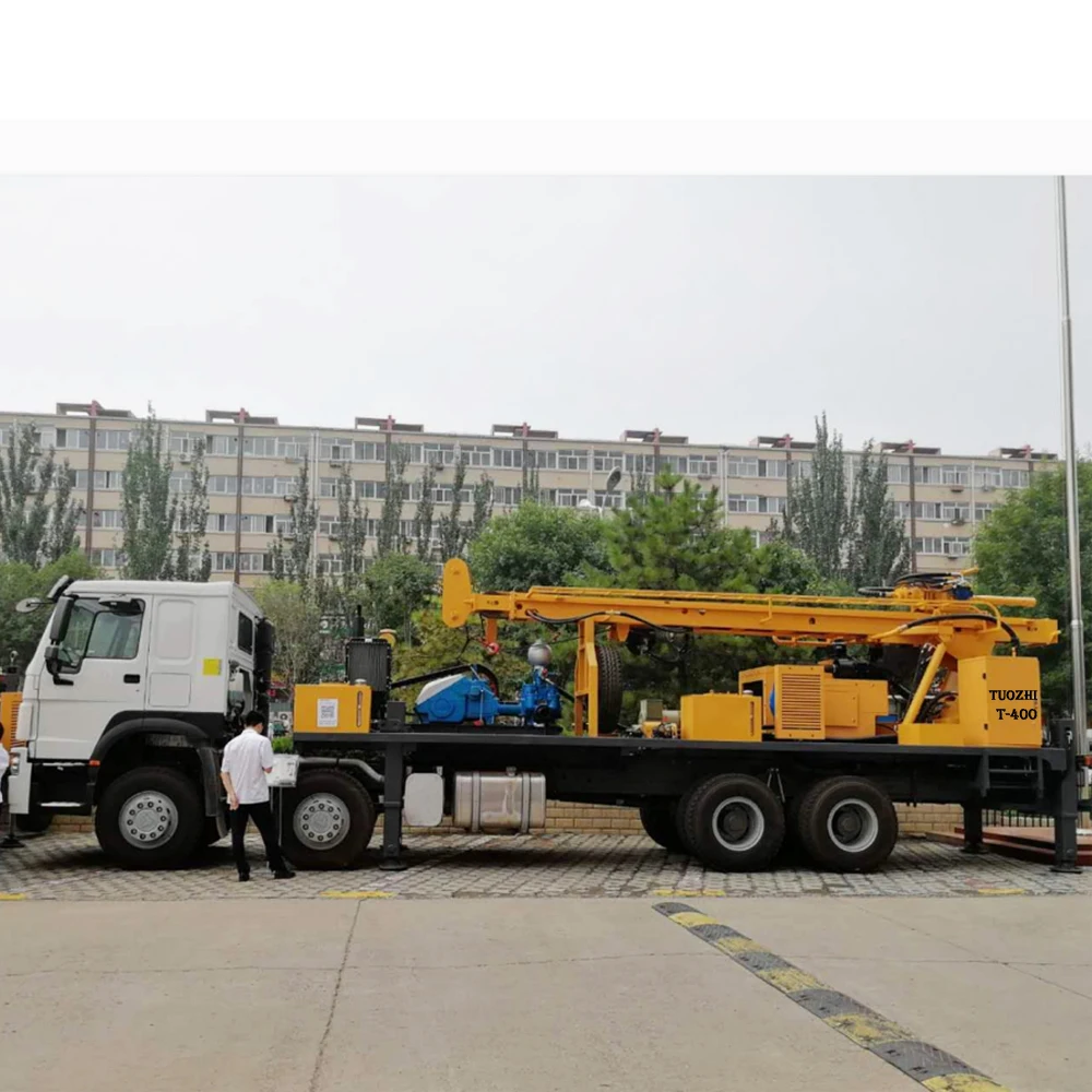 Air Drilling or Mud drilling T-500 Truck mounted Water well Drilling Rig