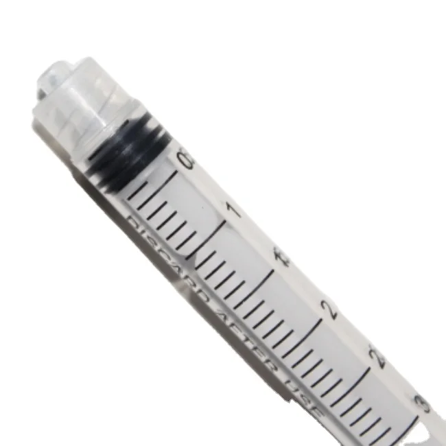 Medical disposable syringe  with or without needle luer lock or luer slip