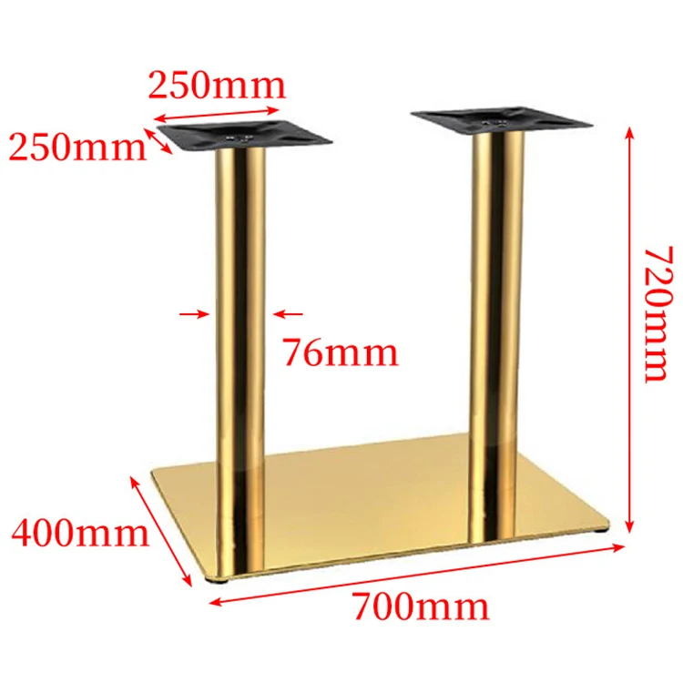 Опора для стола, золотая, роскошная, хромированная, Современная круглая, для тюльпанов, кофейных столов, столовых ножек из нержавеющей стали
