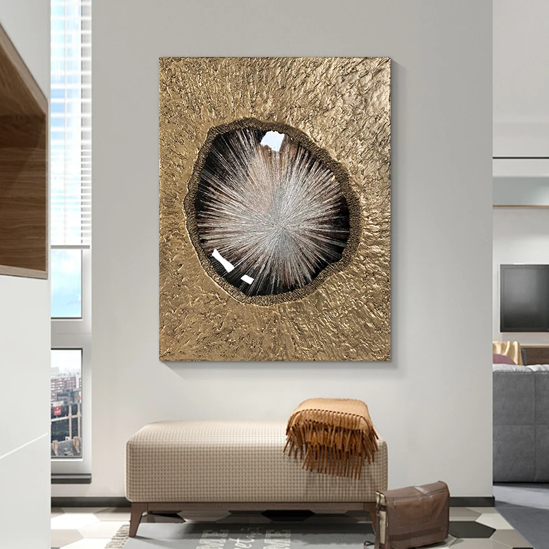 Hot selling Modern art Hotel Art project Large geometric wood carving epoxy 3D wall art