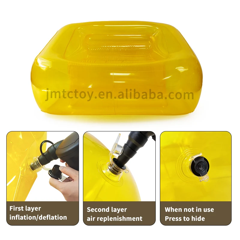 Camping Large lazy bag air sofa living room relax transparent inflatable sofa