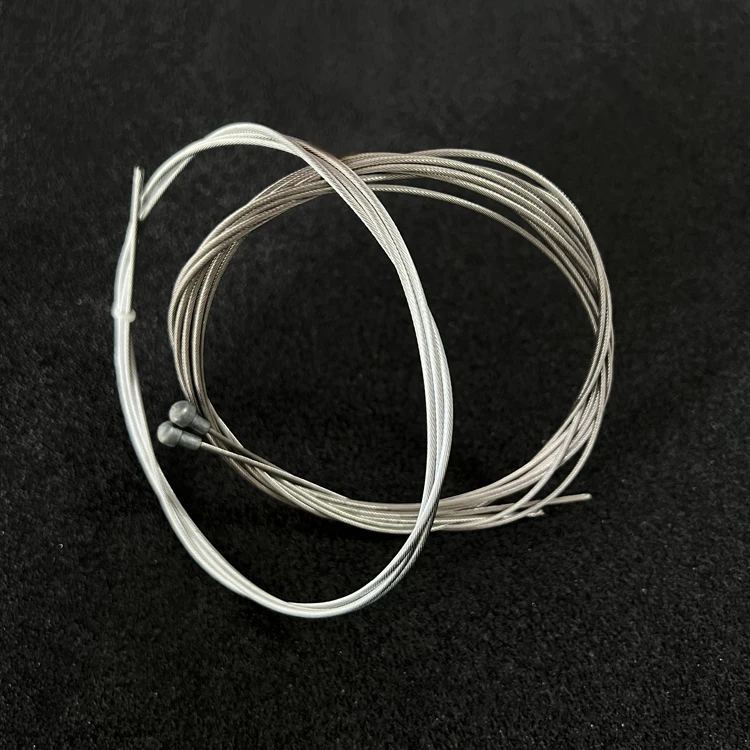 Wholesale Road Bike MTB Bike Bicycle Brake Line Shift Shifter Gear Brake Cable Sets Core Inner Wire Silver Steel Speed Line