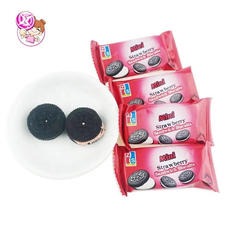 New Arrival 600g Biscuit Cream Filling Sandwich Cookies Cracker Chocolate Cracker Butter Cookies Oreo Cookies for India Market