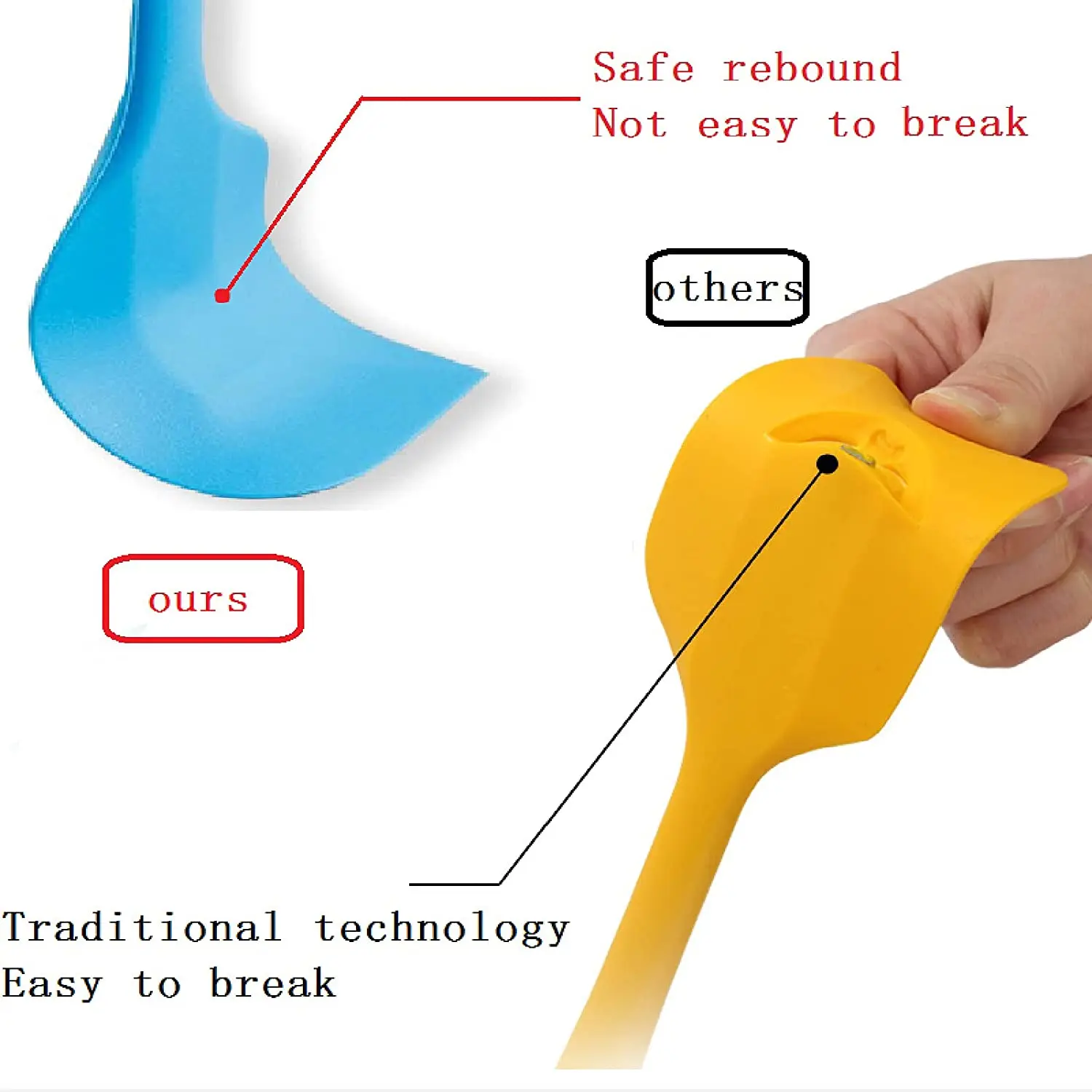 2023 hot Large Heat Resistant Cooking Spatula high-temperature Silicone Spatulas Rubber Kitchen Spatula For Nonstick Cookware