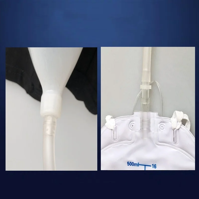 male urinary drainage bag pants catheter TPE urinal bag for man leg urine collection bag belt urine collector