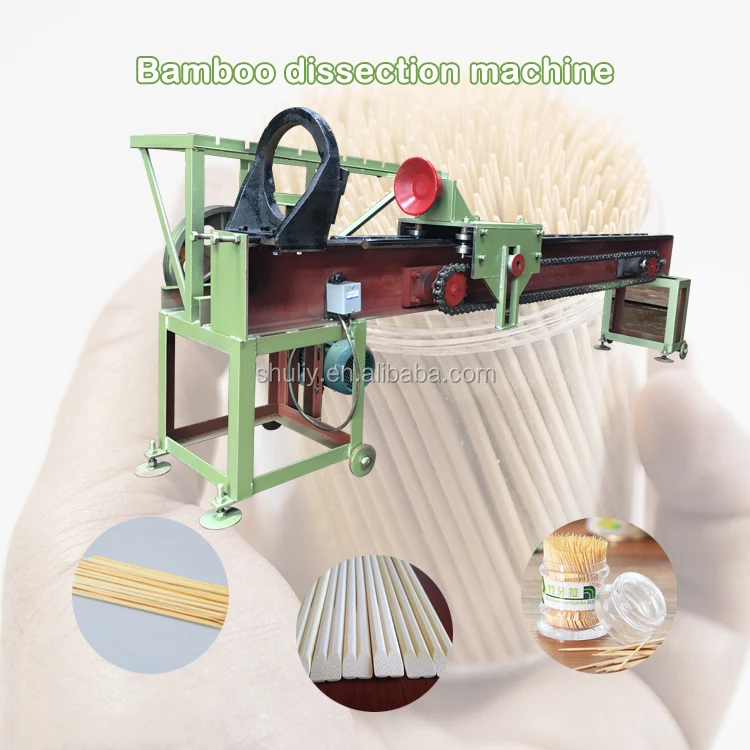 machine manufacturers bamboo dissection machine toothpick machine for incense sticks industrial production