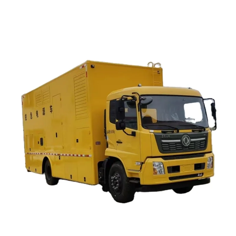 Dongfeng Tianjin 100 кВт 800 дизель-генератор новая механическая коробка передач Euro 5 Мобильная мощность аварийный автомобиль производитель
