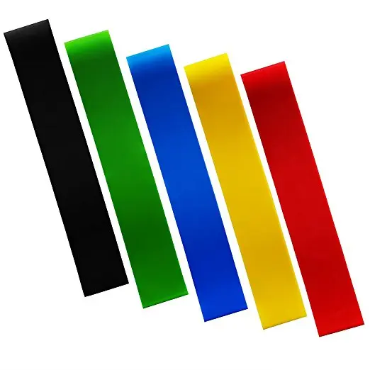 Factory price fitness resistance loop band elastisch type kinetic plyometrics Banda de bucle de ejercicio