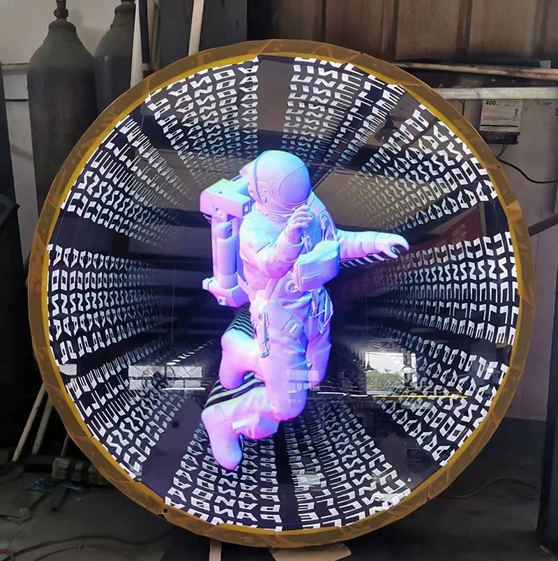 Оптовая Продажа Цветных светодиодных 3d неоновых настенных зеркальных