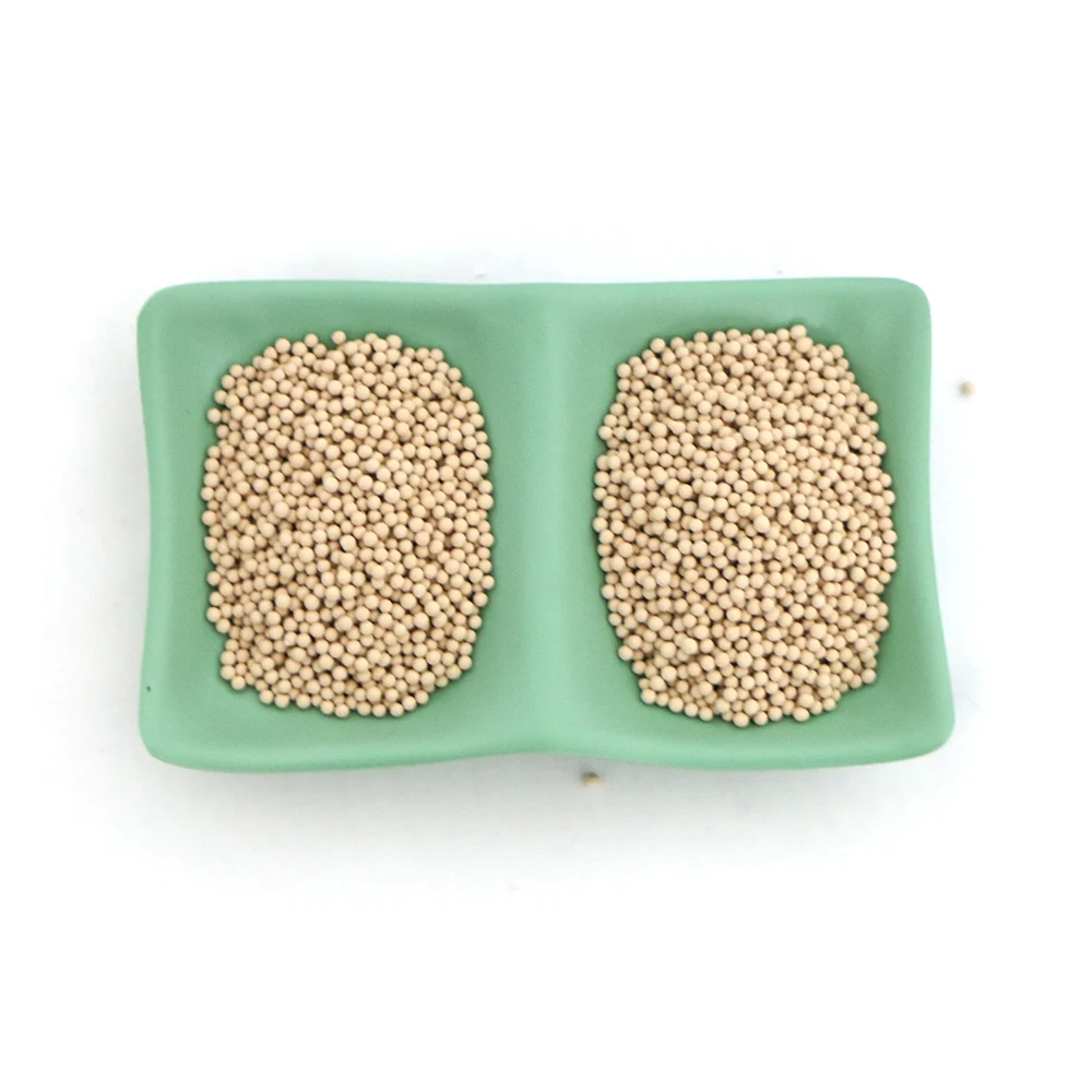 chinese factory zeolite molecular sieve 5a for gas purification desiccant round yellow limestone adsorbe