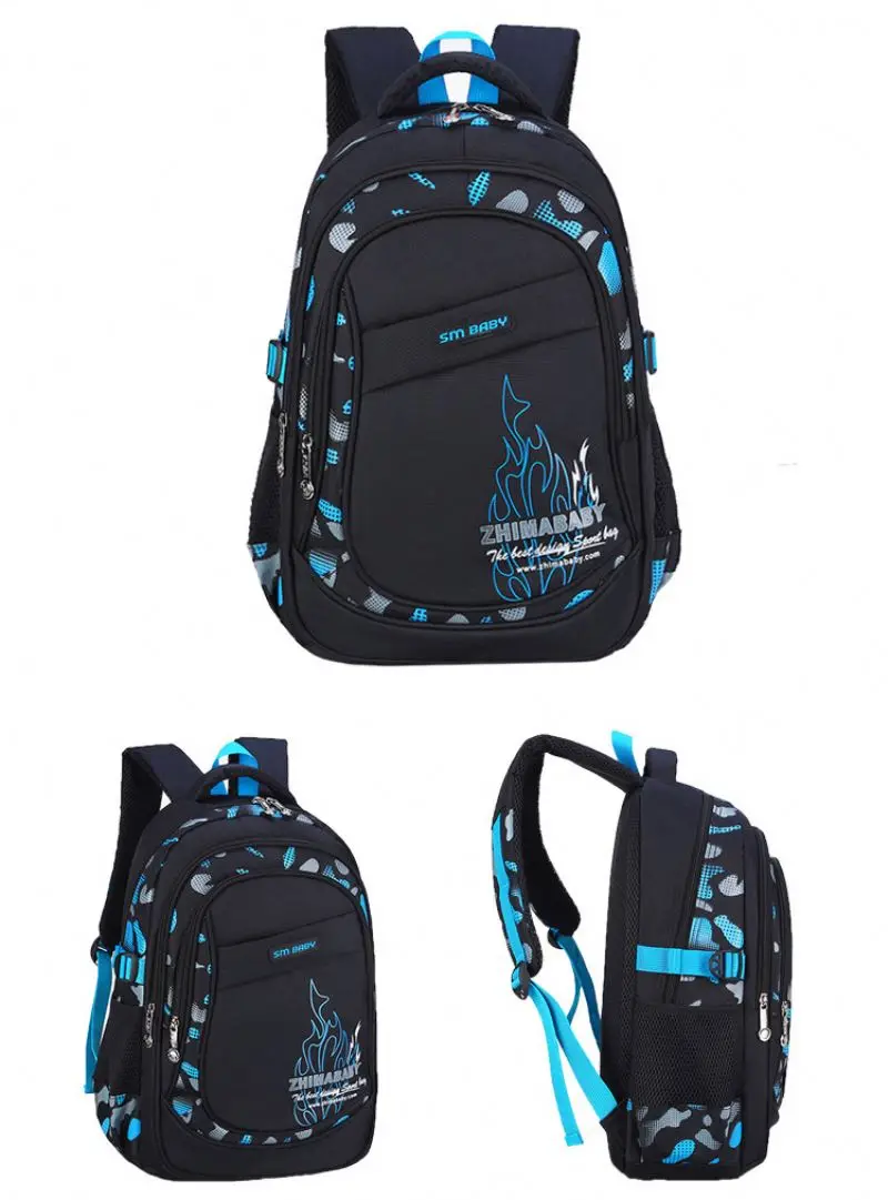 Manufacturers wholesale primary school student bag boys waterproof light junior high school student bag casual backpack