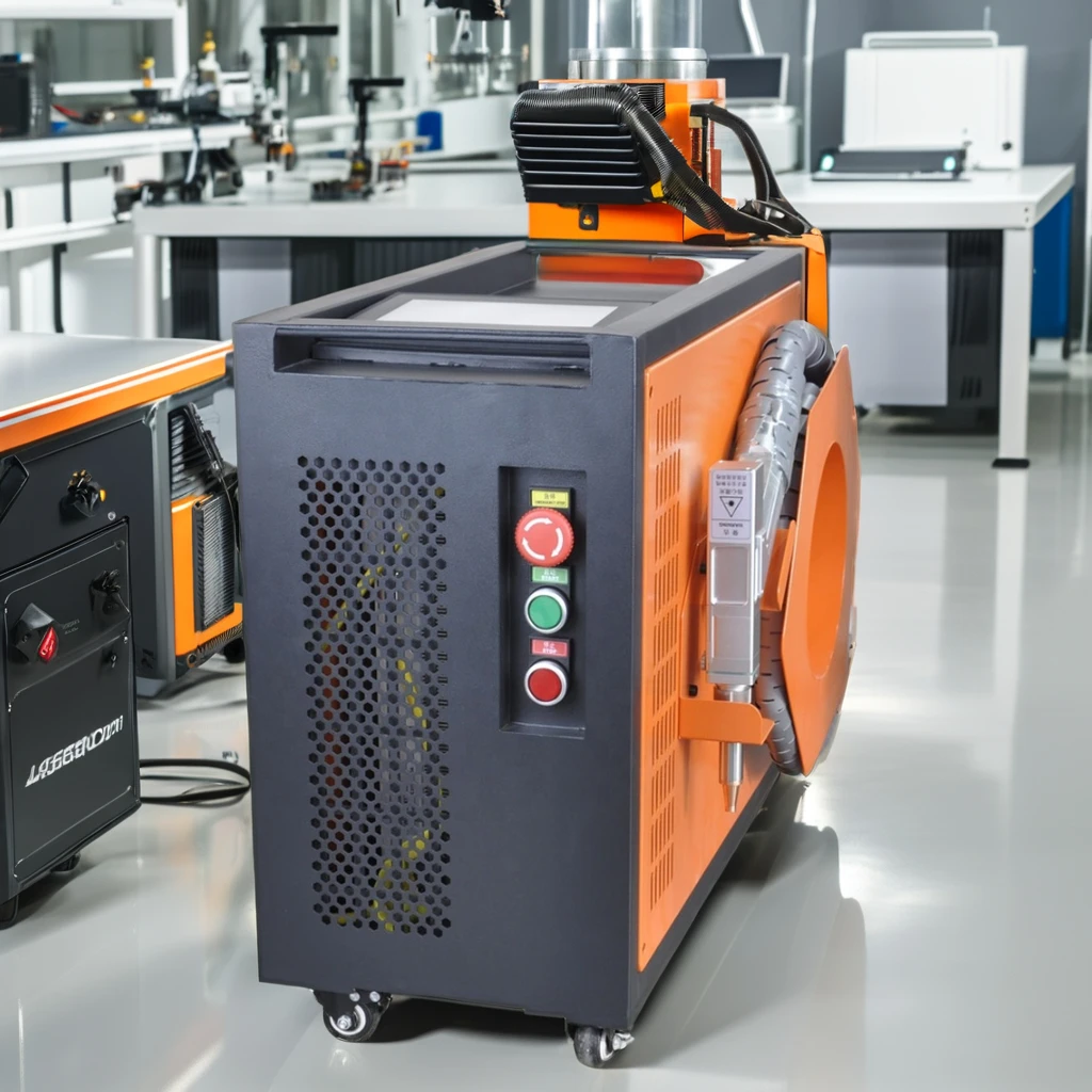 Light Weight Laser Welding Machine Air cooled laser welder Portable Fiber Laser Welder with Wire Feeder for Outdoor Work