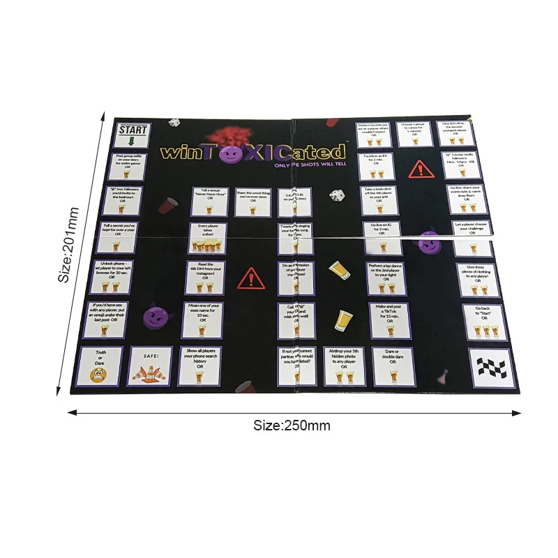 Factory customized board Game printing Table Game game board Manufacturer