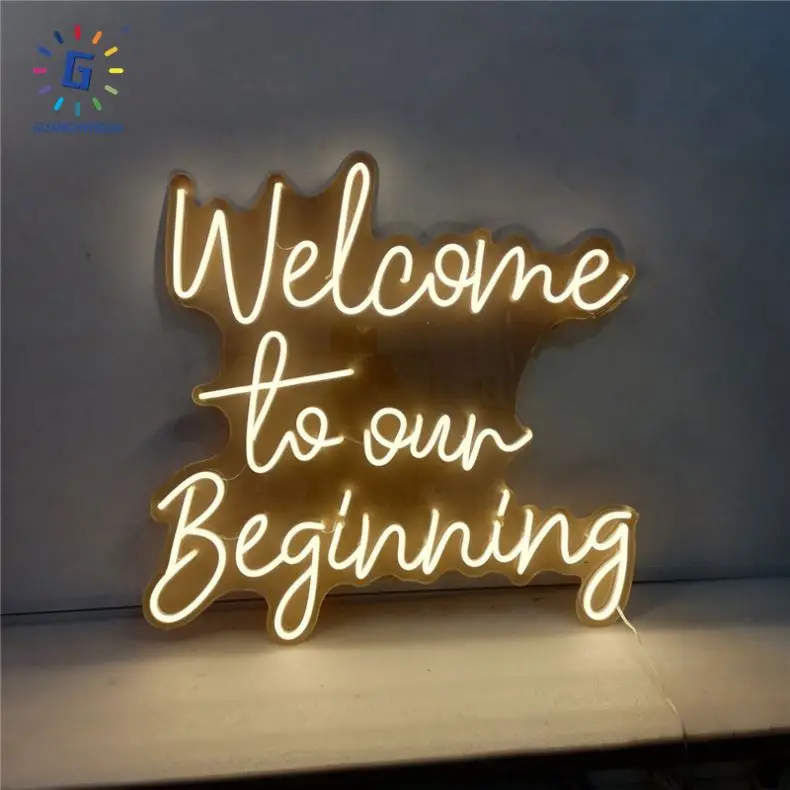 China Factory Bacardi Clear Neon Signs Drug