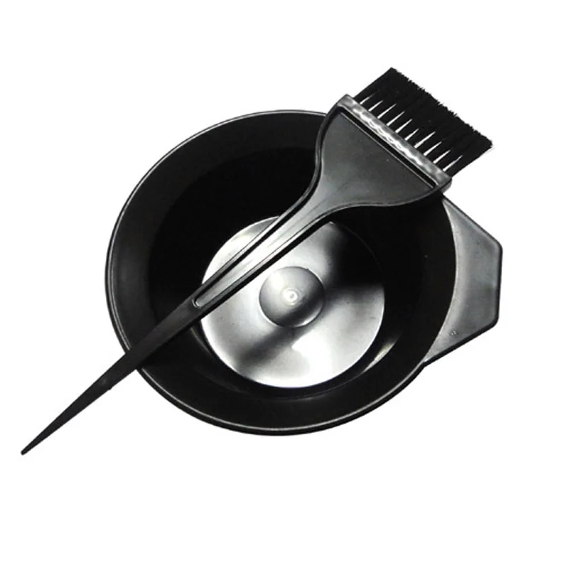 Disposable Hair Dye Set with Hair Tint Brushes and Hair Dye Mixing Bowl