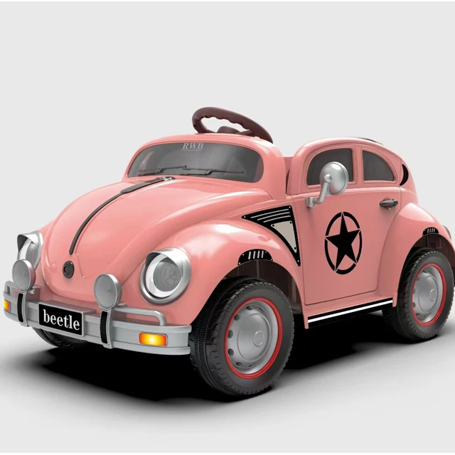 Cheap New 6v Battery Children Electric Car Pink For Girls Kids Toy Car For Girls  All Pink Dancing Car Toy