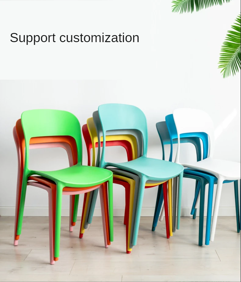  Пластиковый садовый стул Smart-Furn уличное сиденье табурет стол набор для патио белый черный Штабелируемый отдыха на