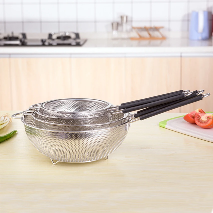 Online Shopping Kitchen Home Gadgets Multifunctional Stainless Steel Sieve Strainer