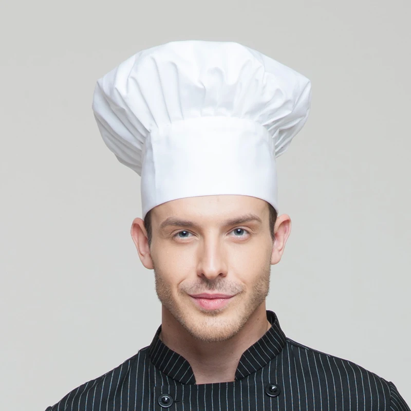 CHECKEDOUT Wholesale custom color adjustable fashion professional hotel restaurant chef hat