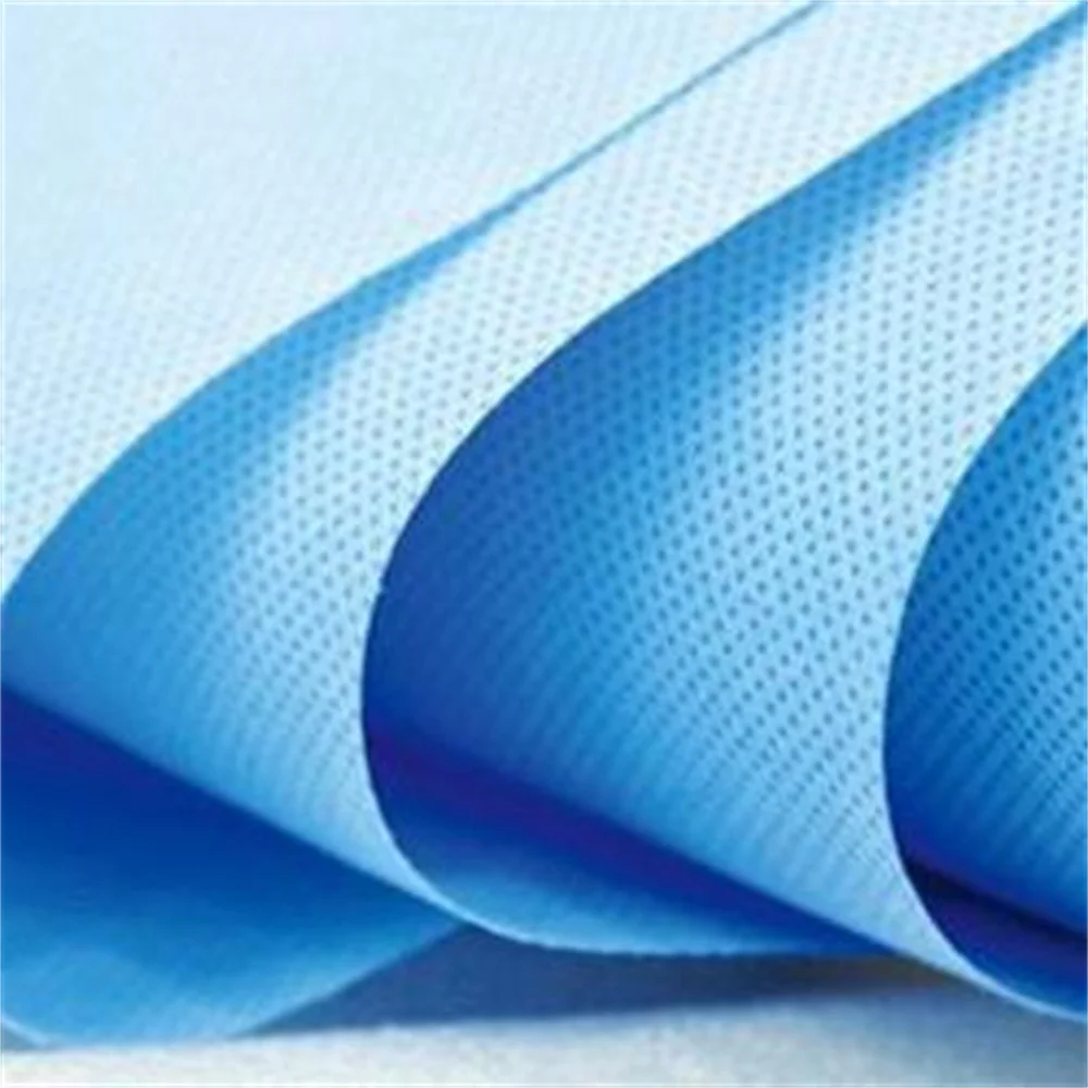 100% Polypropylene Spunbond Nonwoven Fabric SSS Raw Material For Bedsheet