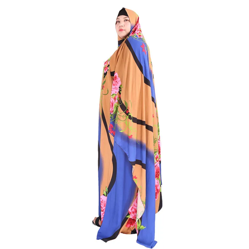 Современные мусульманские молитвенные костюмы Khaliji Abaya из Дубая