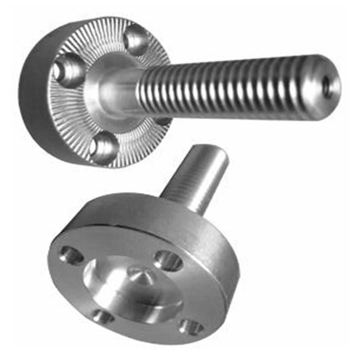
CNC Machined turning stainless steel polishing Adapter thread Shaft 