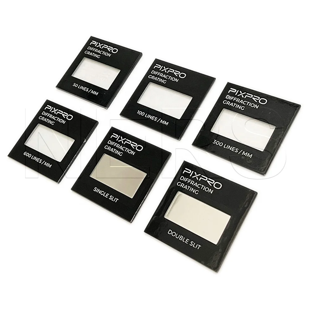 NERS Light Diffraction Diffraction Slits & Diffraction Grating Set